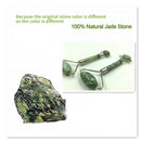 1PC Natural Facial Beauty Massage Tool Jade Wheel Face-Lift Massager Relaxa Q9V8