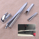 4 fit for Jeep Cherokee KL 2014+ Rear Windscreen Rain Wiper Arm Blade Cover Trim