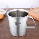 500ml Stainless Steel Coffee Measuring Cup Kettle Baking High Capacity Cup