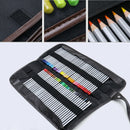 Student Pencil Pen Brush Case Makeup Tool Holder Bag Storage Pouch Canvas