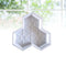 1Pcs Path Mold Maple Leaf Concrete Manually Plastic Stepping Stone Paving M