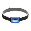 Cob Led Mini head light lamp Headlight 3 Modes Rainproof Head Torch Flashli J5B2