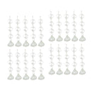 20PIECE Acrylic Crystal Beaded Diamond Beads Wedding Party Christmas Tree Decor