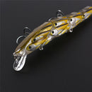 Shoal Type Minnow Hard Baits 11.5cm 15.7g Fishing Lure Wobbler Feather Hook ME
