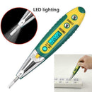 Non-Contact LCD Electric Test Pen 12-250V AC/DC Voltage T Digital Top Detec U0Z0