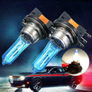 12V 15/55W H15 64176 12580 Halogen Bulbs 6500K White Bulb F22 Car For VW DR G4E7