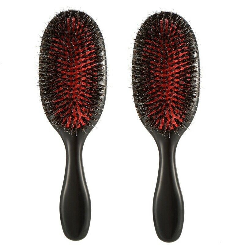 2Pcs Hair Brush Professional Hairdressing Supplies Hairbrush Comb Brushes f E8R3