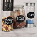 60Pcs/Set Waterproof Kitchen Home Jars Bottles Tags Blackboard Labels StickSEAU