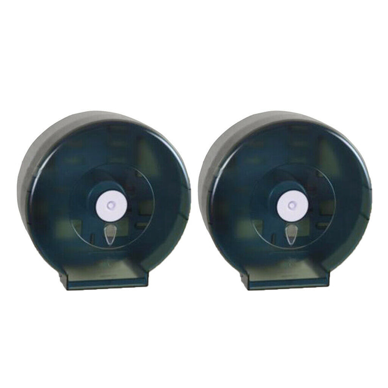 2PC Wall Mounted Toilet Paper Roller Holder Rack Dispenser Waterproof Office