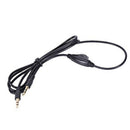 1pcs 3.5mm male to male audio extension cable length 1M With volume adjuste Y1J7