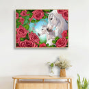 DIY Animal Cross Stitch 5D Full Drill Diamond Painting Wall Decor (C1331) A