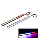 2PCS 12V 3Color DRL Car LED Strip Light Bar For Camping Boat Waterpro Hn