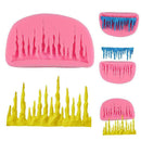 Fondant silicone mold ice blaster Kitchen cake mould H1S9