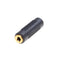 Stereo 3.5mm Aux Female to Female 1/8" F/F Jack Audio Coupler Adapter Converte Z