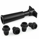 Wine Vacuum Pump with 4 Stoppers - Wine Stopper for Long Shelf life black C8N4