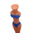 6pcs Sexy Bikini Woman Hot Girl Shape Golf Tee Set Plastic Golf Training