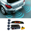 Car Reverse Parking  System with 4 Pieces Parking Sensors Distance Detection +