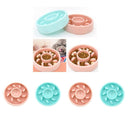 4x Dog Slow Feeder Pet Dog Cat Anti-Choke Bowls For