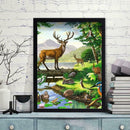 5D DIY Full Drill Diamond Painting Cross Stitch Embroidery (Animal-W165)