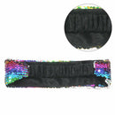 Sequin Headbands Mermaid Reversible Sequins Headband Elastic Stretch Sparkl