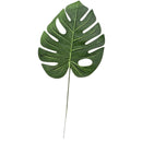 5x Artificial Leaf Faux Monstera Leaf Foliage Palm Leaves Home Decor_Size M