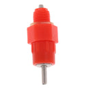 20x Automatic Chicken Water Nipple Drinker Feeders Poultry Screw Style Red