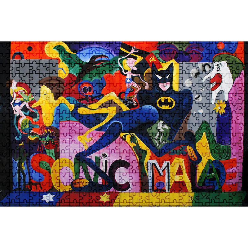 75 X 50cm 1000 Pieces Paper Jigsaw Puzzles Abstract Pattern Assembling Toys