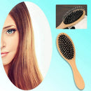 Wooden Massage Hair Brush with Metal Pins Message Comb with Air Cushio NDV