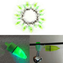 Outdoor Night Fishing Accessory Rod Tip LED Light Fish Bite Double Alarm Bell ^
