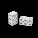 2Pcs High Temperature Ceramic Connector Block 15A 3 Way B Kw