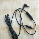 2.5mm to 3.5mm Plug Audio Cable, Male to Male Earphones Extension Cord Connector