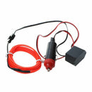 LED Flexible EL Wire Neon Glow Tube Lamp Light DC 12V Inverter for Car, 2M  H2X1