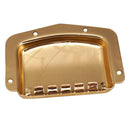 1 Set Adjustable Fixed Bridge Tailpiece&Cover for 6 String Electric Guitar