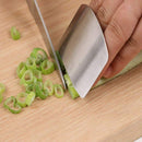 Stainless Steel Finger Protector Guard Safe Slice Kitchen Accessories Cooki