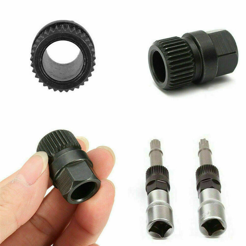 33 Spline Alternator Clutch Free Wheel Pulley Removal Tool Kit For Most Car All