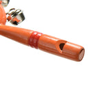 Whistle Hand Rattles Cartoon Animal Wooden Hand Bells Baby Kid Musical ToyOZ
