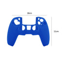 Silicone Game Controller Cover for SONY PS5 Joystick Skin Case (Blue)