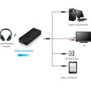 Black DC 5V 10m Bluetooth 4.2 3.5mm Audio Music Transmitter Stereo Adapter