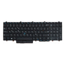 Premium US Laptop Replacement Keyboard For  Latitude E5550 SN7232 Black