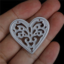 1pcs cute metal love heart cutting dies stencils embossing album paper craft BX