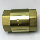Full Brass Double Inner Wire Vertical Check Valve One Way Check Valve DN25