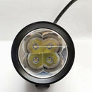40W Motorcycle Headlight Scooter Fog Spotlight Led Motorbike Atv 12V 6000K