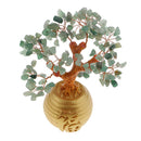Green Feng Shui Crytal Gem Money Lucky Tree Pot for wealth