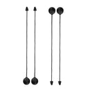 4Pcs Parcel Shelf Fixing Cord Strap String fits for Ford Focus MK3 12-17