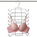 Tank Tops Hanger Metal Folding Space Saving Hanger Closet Organizer for Tan