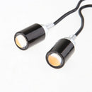 2x Amber Light Motor Screw LED Bolt Lamp Car License Plate LAMP, DC12v