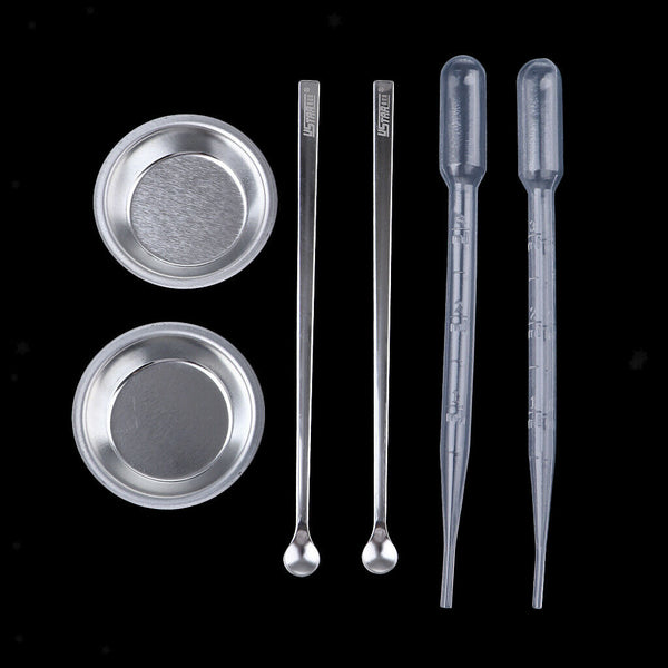 Toning Color Tool 2 Paint Tray 2 Paint Dropper & 14 Paint Stirrer Pack of 18