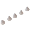 500 Protection Earring Clip Rubber 6x5mm white-design-personalized charm fo