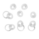 4 Pairs Silicone Ear Tips Earbuds Cover for Jabra Extreme Headset Left+Right
