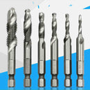 5x 1/4" HSS Drill Speed Steel Bit Set Woodworking Hexagonal Handle Power Tool ad